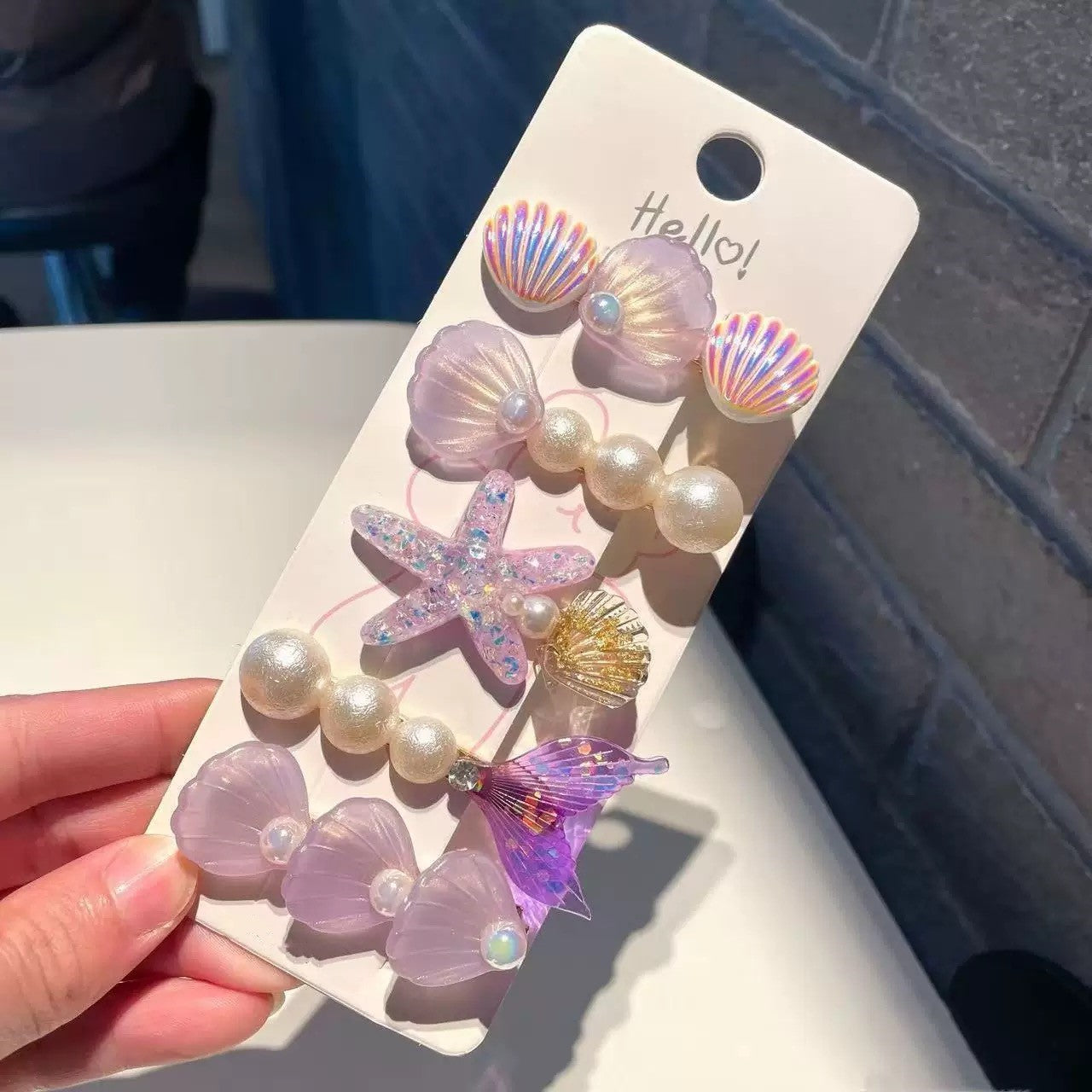 Accessoires pour cheveux hawaïens en plumeria - Lot de 5 grandes pinces à cheveux pour cheveux épais et fins, pinces à cheveux tropicales de plage pour femmes et filles
