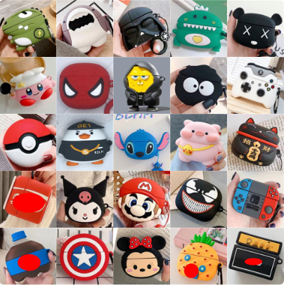 【BUY 1 GET CUTIE】Buy earphone case get free earphone, phone holder, keychain, bracelet