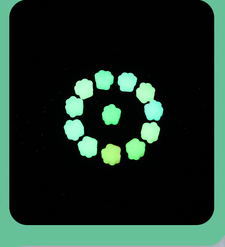 50ml/100ml Wax Beads Wax Granules - Luminous Cat Paw
