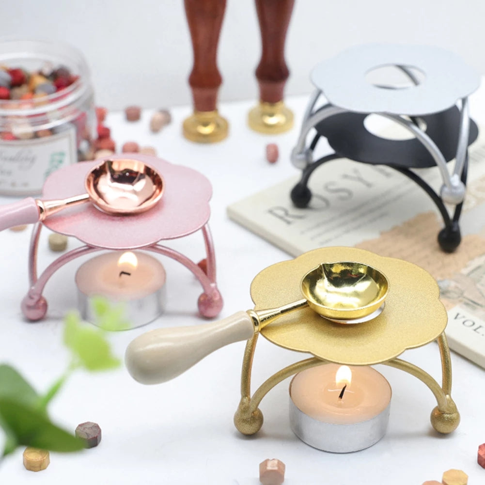 Sealing Wax Furnace Stove Tripod Retro