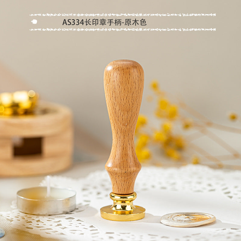Seal Handle - Wooden Paint Various Colors