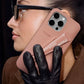 Lip Gloss Phone Case - Premium Silky Silicone Lip and Phone Case with Puffy Back and Tactile Buttons for Easy Grip - Protective and Stylish Case Phone