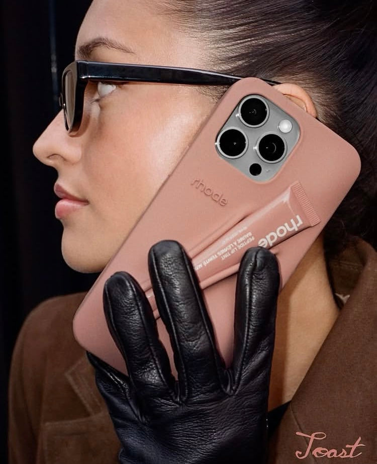 Lip Gloss Phone Case - Premium Silky Silicone Lip and Phone Case with Puffy Back and Tactile Buttons for Easy Grip - Protective and Stylish Case Phone