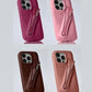 Lip Gloss Phone Case - Premium Silky Silicone Lip and Phone Case with Puffy Back and Tactile Buttons for Easy Grip - Protective and Stylish Case Phone