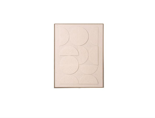 Cuadro al óleo con marco de madera 120*160 cm