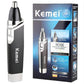 Aparador de Pelos Kemei KM-6512 Nariz Ouvido Inoxidável Sem Fio