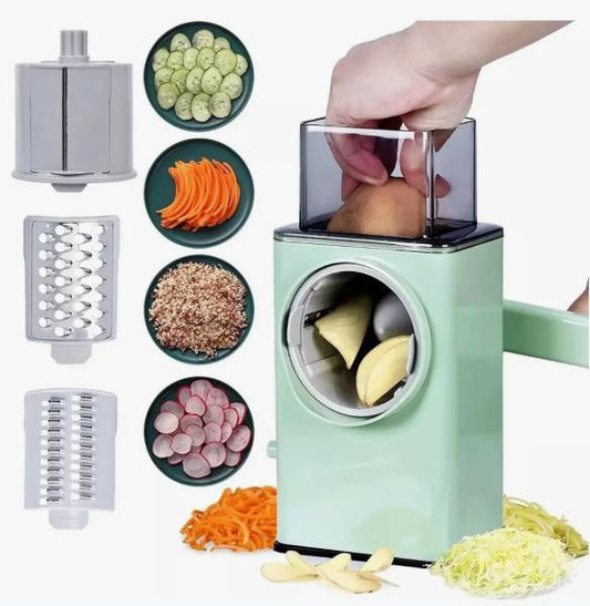 Cortador Ralador Fatiador De Legumes Vegetais Multifuncional 3 em 1