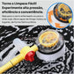 Escova De Limpeza De Carro Rotação Automática Multiuso Amarelo