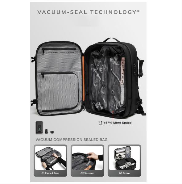 Vacuum Seal Travel Backpack