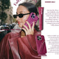 Lip Gloss Phone Case - Premium Silky Silicone Lip and Phone Case with Puffy Back and Tactile Buttons for Easy Grip - Protective and Stylish Case Phone