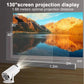 Mini Projetor Smart 4k Wifi 1080p Hd Hy300 Cor Bran