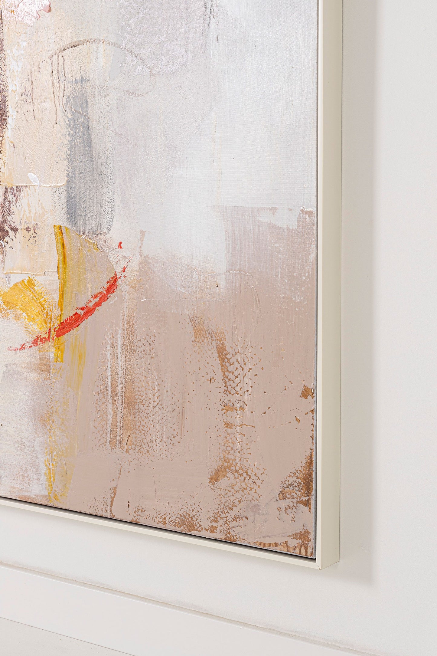 Cuadro al óleo con marco de madera. 60*90 cm