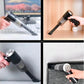 Mini Aspirador de Pó Automotivo Portátil 120W Soprador Refil Filtros Recarregável 3 em 1 USB Potente Extratora Vertical Profissional Silencioso Premium Vácuo Limpeza Carro Multifuncional Casa