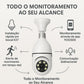 Câmera Ip Lâmpada 360° Wi-Fi Yoosee Jortan Panorâmica Visão