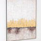 Cuadro al óleo con marco de madera. 120*160 cm