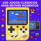 Transcoder Mini Game 400 Jogos Retrô Portátil