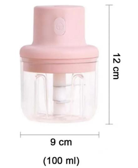 Mini Processador Triturador De Alimentos Elétrico Alho Dezzz