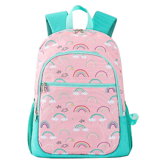 Girls Boys Students Backpack School Bag for Kids Book Bag with Multiple Pockets