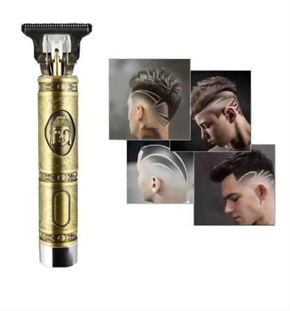 Aparador de pelo dourado