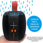 Caixa de Som Bluetooth Portátil 50w Led Tws Ka-8596 cor preto
