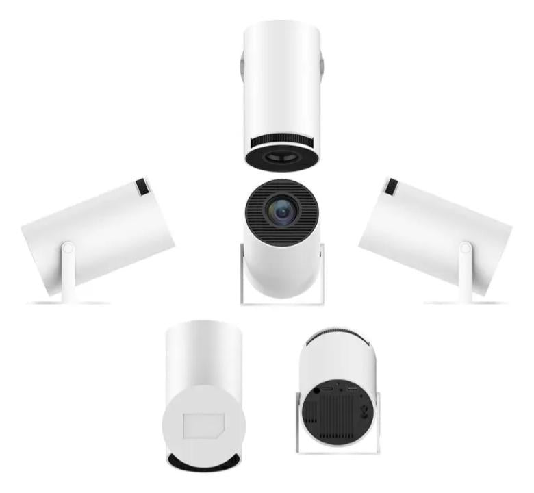 Mini Projetor Smart 4k Wifi 1080p Hd Hy300 Cor Bran