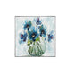 Flower Vase Paintings with Silver Outer Frame 60*60 cm