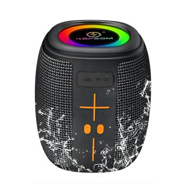 Caixa de Som Bluetooth Portátil 50w Led Tws Ka-8596 cor preto
