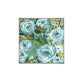 Framed Silver/Black Customized Abstract Floral III 80*80 cm