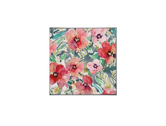 Framed Silver/White Customized Spring Bloom 60*60 cm
