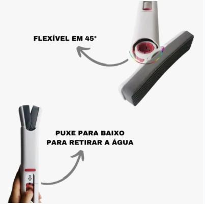 Mini Mop Esfregão Rodo Multifuncional Absorvente Portátil