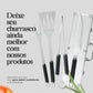 Kit Churrasco Inox Profissional Com Estojo Conjunto Completo 6 peças