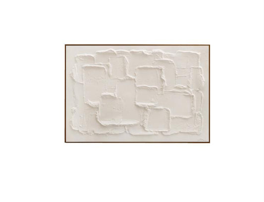 Cuadro óleo con marco madera 80*120 cm. marco nogal