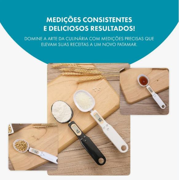 Balança Digital Colher Portátil 500g,precisa 0.1g, Auto-off