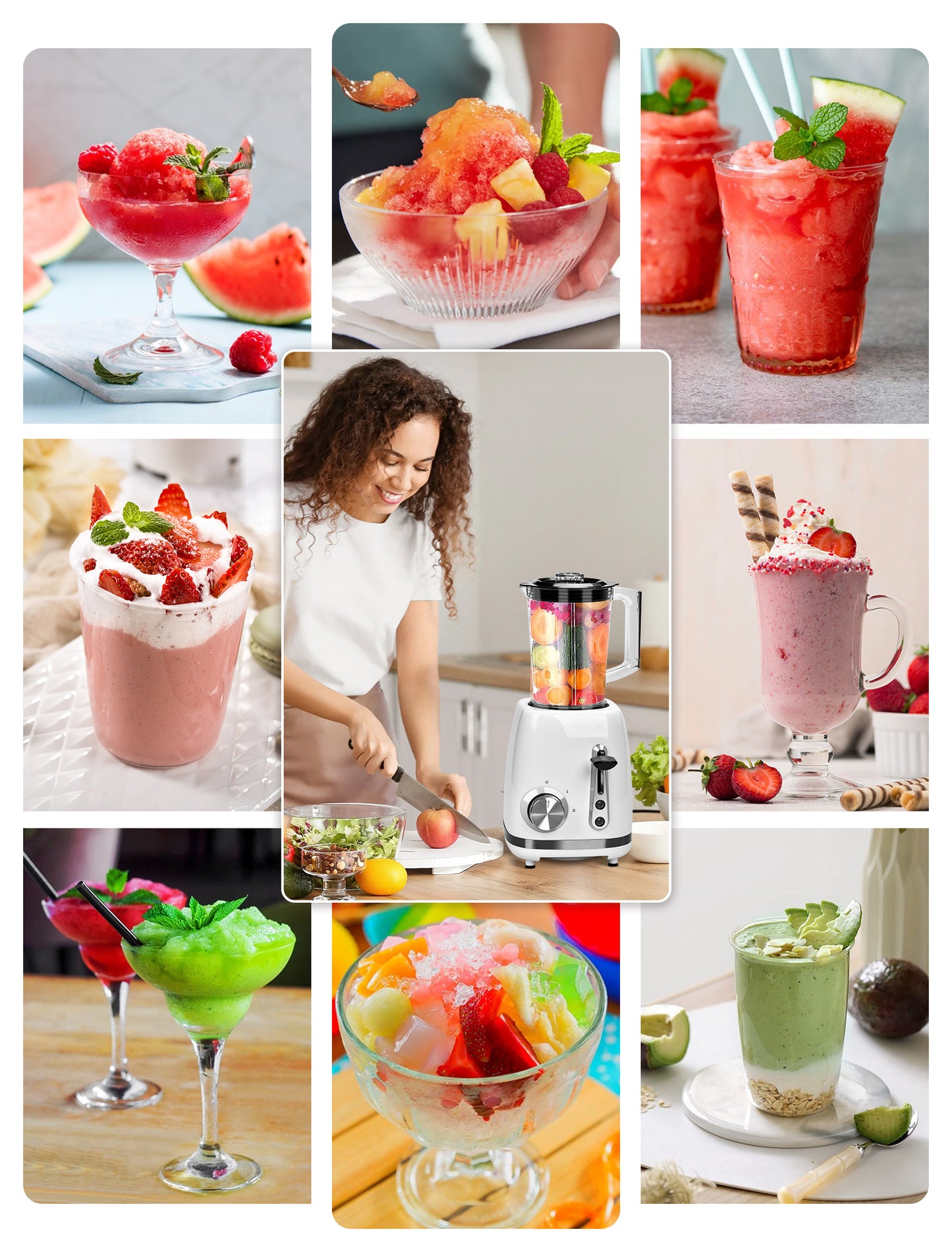 Shaved Ice Snow Cone Machine Ice Crusher