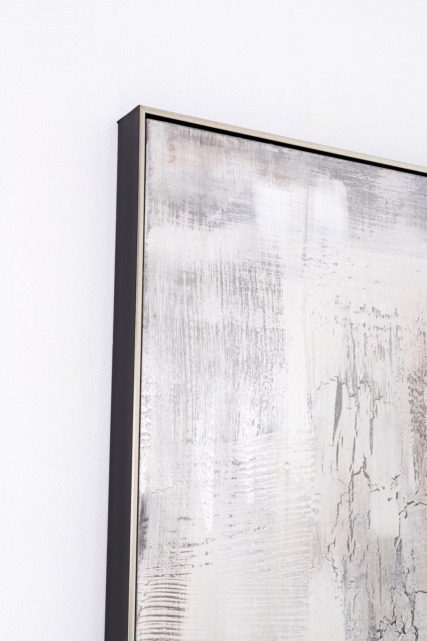 Cuadro al óleo con marco de madera. 120*160 cm