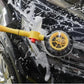 Escova De Limpeza De Carro Rotação Automática Multiuso Amarelo