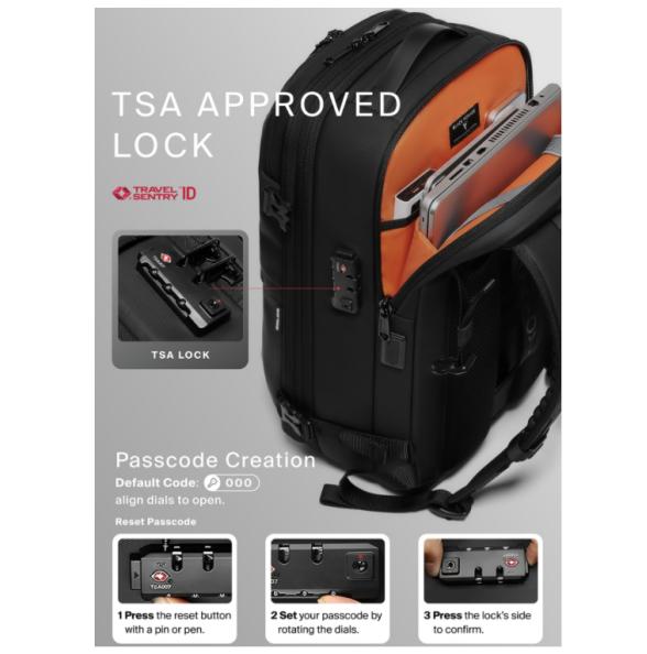 Vacuum Seal Travel Backpack
