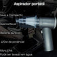 Mini Aspirador de Pó Automotivo Portátil 120W Soprador Refil Filtros Recarregável 3 em 1 USB Potente Extratora Vertical Profissional Silencioso Premium Vácuo Limpeza Carro Multifuncional Casa