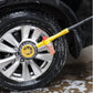 Escova De Limpeza De Carro Rotação Automática Multiuso Amarelo