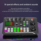 Mesa de Som Digital F998 MESA998 Portátil Com Bluetooth e Efeitos Para Live e Podcast