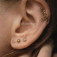 Gold Hoop Earrings Jewelry for Women Chunky Gold Silver Earring 14K Gold Filled Hypoallergenic Small Huggie Hoops Lightweight Tiny Thick Trendy Hoop Earrings Stacks for Multiple Piercing