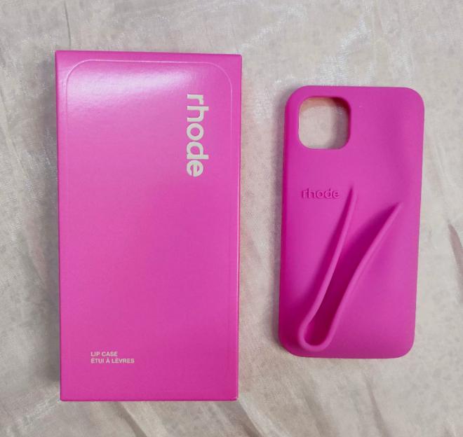 Lip Gloss Phone Case - Premium Silky Silicone Lip and Phone Case with Puffy Back and Tactile Buttons for Easy Grip - Protective and Stylish Case Phone