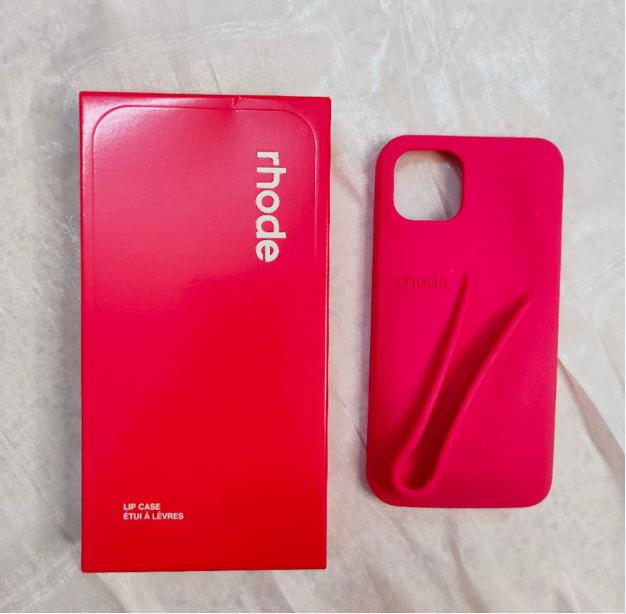 Lip Gloss Phone Case - Premium Silky Silicone Lip and Phone Case with Puffy Back and Tactile Buttons for Easy Grip - Protective and Stylish Case Phone
