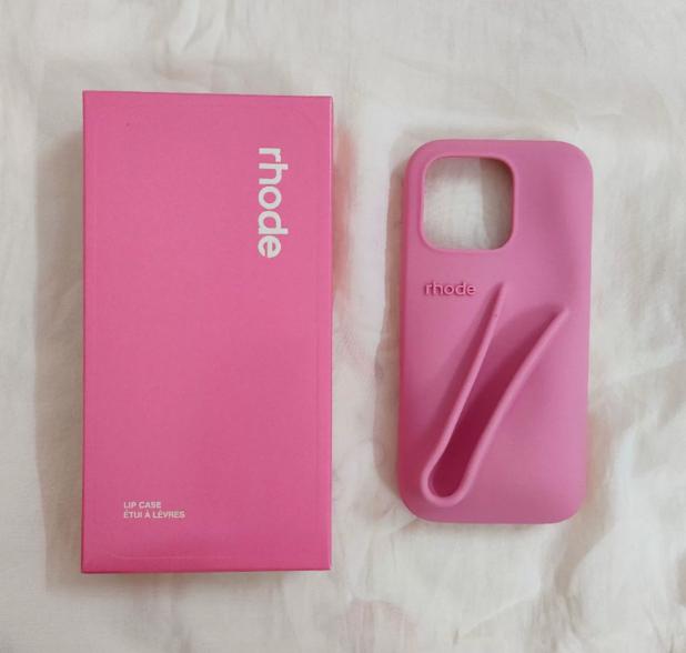 Lip Gloss Phone Case - Premium Silky Silicone Lip and Phone Case with Puffy Back and Tactile Buttons for Easy Grip - Protective and Stylish Case Phone