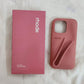 Lip Gloss Phone Case - Premium Silky Silicone Lip and Phone Case with Puffy Back and Tactile Buttons for Easy Grip - Protective and Stylish Case Phone