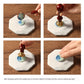 Cooling Pad Ceramic Durable Heat Resistant Octagon